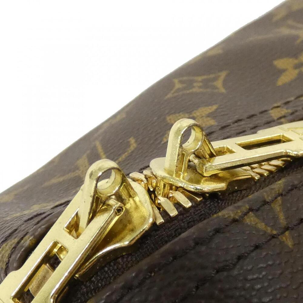 LOUIS VUITTON Brown Monogram Keepall 55 Boston Bag - Picture 5 of 10